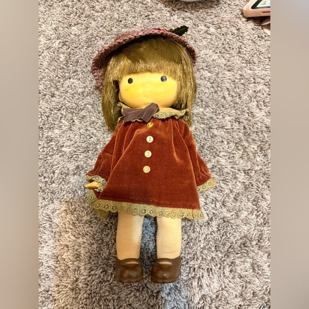 Vintage Sekiguchi Japanese Doll 1970s Original Tag Japan Rare